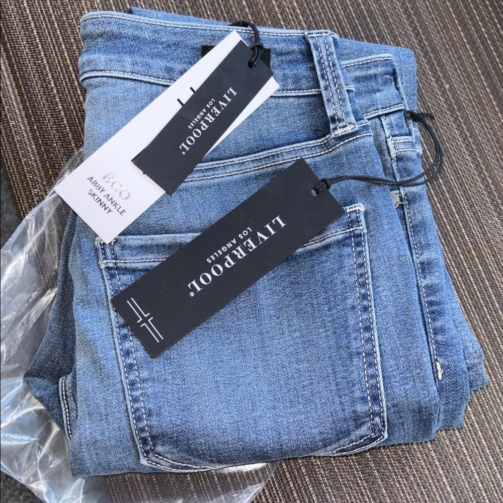 Liverpool Los Angeles Abby Ankle Skinny Jeans Size 4/27 - Picture 4 of 4